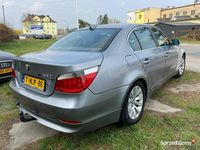 używany BMW 520 2.0 Benzyna 170KM 2006r. Sedan XENON Skóry Automat Do poprawek Koz…