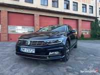Używany VW Passat R-line 2017 Czarny Sedan/Limuzyna