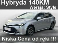 Nowe Toyota Corolla Style 140 KM (102 kW) 2025 Srebrny Kombi