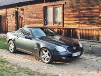 używany Mercedes SLK200 kabriolet piękny 192 konie felgi AMG