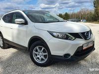 używany Nissan Qashqai 1.5 dCi # NAVI # Climatronic # Panorama # Kamera # Biała Pe…