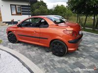 używany Peugeot 206 CC sprowadzony z Niemiec, zarejestrowany.