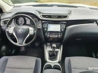 używany Nissan Qashqai 1.5 dCi # NAVI # Climatronic # Panorama # Kamera # Biała Pe…