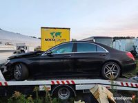 używany Mercedes S560 4Matic Long salon Polska uszkodzony