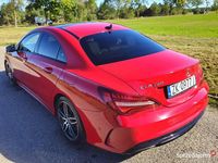 Używany Mercedes CLA220 AMG line 2018 Czerwony Sedan/Limuzyna