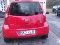 używany Opel Agila 1.2 kat 2008r czerwona z klimatyzacja stam bdb