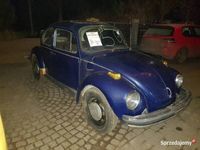 używany VW Beetle garbus 74 zwolniony z akcyzy zabytek faktura VAT