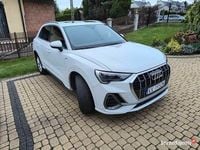 używany Audi Q3 Śliczne, mocne 45TFSI-230KM Quatro S-Line 2022r. automat,39500km