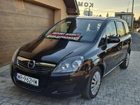 używany Opel Zafira 1.8B 140KM, 2012r, Org. Lakier, Automat, Przebieg 165tyś, 7 Osób