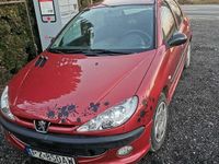 Używany Peugeot 206 2003 Czerwony Hatchback