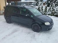 Używany VW Touran 2006 Czarny Minivan