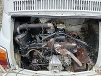używany Fiat 500 Włoski zabytkowy Nuova F 1965 rok