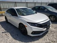 Używany Honda Civic Sport 158 KM (116 kW) 2019 Biały Sedan/Limuzyna