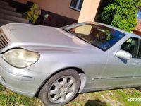 używany Mercedes S320 W220 2001 żółte tablice, Wjazd do stref