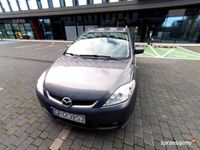 używany Mazda 5 2.0 diesel, 2007r. alufelgi 7-miejsc KLIMATYZACJA