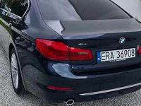 Używany BMW 520 Luxury Line 2017 Granatowy Sedan/Limuzyna
