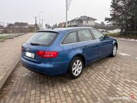 używany Audi A4 B8 2.0tdi 140km. kombi klima navi zarejestrowane zadbane okazja