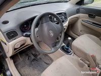 Używany Hyundai Accent 2007 Czarny Sedan/Limuzyna