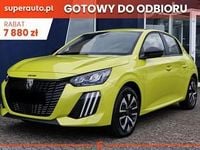 Nowe Peugeot e-208 Style 100 kW (136 KM) 2025 Żółty Hatchback