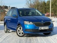 Używany Skoda Fabia 95 KM (69 kW) 2021 Niebieski (metalik) Kombi