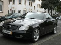 używany Mercedes SLK200 czarny, cena 25 000