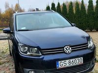 Używany VW Touran 105 KM (77 kW) 2011 Granatowy Minivan