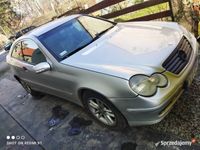 używany Mercedes C180 coupe kompressor zamiana