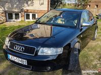 używany Audi A4 B6 1,8T 163KM BFB 2003r Benzyna + LPG Sedan Hak Czar