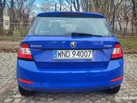 Używany Skoda Fabia Ambition 75 KM (55 kW) 2018 Niebieski Hatchback