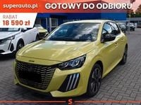 Nowe Peugeot 208 Allure 145 KM (106 kW) 2025 Żółty Hatchback
