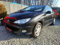 używany Peugeot 206 CC 1.6 110 KM Alufelgi, Bardzo dobry stan, Komp…