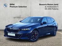 Używany BMW 540 Comfort Edition 286 KM (210 kW) 2025 Niebieski tanzanite bmw individual metalizowany Kombi