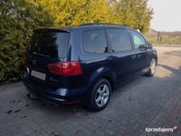 używany Seat Alhambra * 7osobowa, fotelik, 2011rok