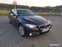 Używany BMW 525 Luxury Line 2014 Granatowy Kombi