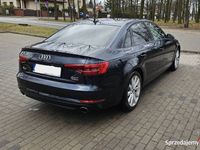 używany Audi A4 B9 2.0T quattro, benzyna, 252KM, S tronic, bogata wersja