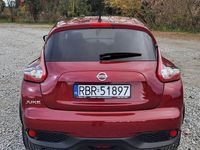 Używany Nissan Juke 2016 Bordowy SUV