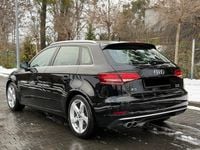 Używany Audi A3 Sportback 190 KM (139 kW) 2019 Czarny (metalik) Hatchback