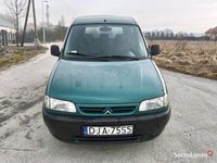 używany Citroën Berlingo ekonomiczny 1.4 wspomaganie 5 osobowy