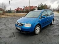 Używany VW Touran 101 KM (74 kW) 2003 Niebieski Minivan