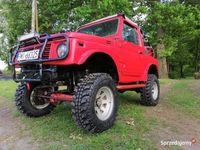 używany Suzuki Samurai po renowacji 1.6 120km klatka bezpieczeńst wyciągarka mechan