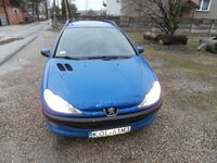 używany Peugeot 206 SW 1.4dm 70KM 2003r. 370 000km