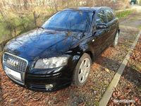 Używany Audi A3 S-Line 2007 Czarny Sedan/Limuzyna