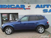 używany BMW X3 4X4, klima, alu, tempomat, podg.fotele, 6-biegów