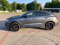 używany Audi Q3 Sportback 83a S-Line Matrix Hybryda Tapicerka Skurzana