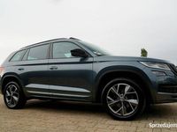 używany Skoda Kodiaq SPORTLINE acc kamera FUL LED skóra PANORAMA zawieszenie ADC m…