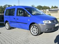 używany VW Caddy 1,6benz MPI. 5 Osób,Klimatyzacja.Alufelgi.El.szyby.Centra…