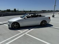używany BMW 320 Cabriolet 2.0 M Pakiet full opcja biała perła ledy bi xenon nawi alu 19