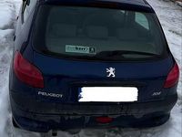 Używany Peugeot 206 2002 Granatowy Hatchback