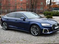 Używany Audi A5 S-Line 265 KM (194 kW) 2022 Granatowy Coupe
