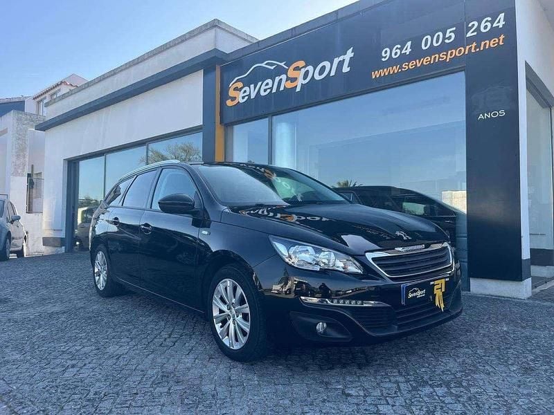 Preto Usado 2016 Peugeot 308 SW Carrinha | € 11.250 (Bom preço) - Imagem 1/4